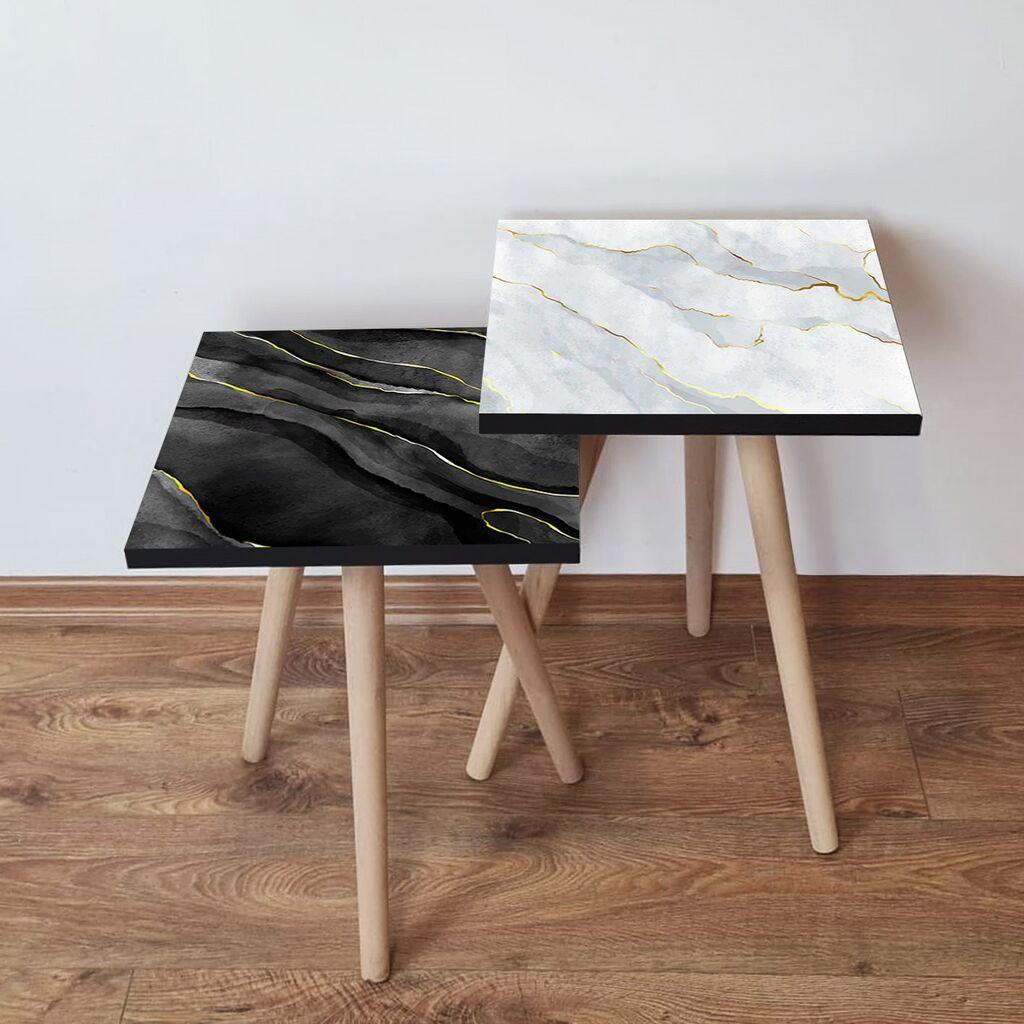 Комплет масички за кафе Hanah Home 2Shp316, 2 парчиња, светло розова