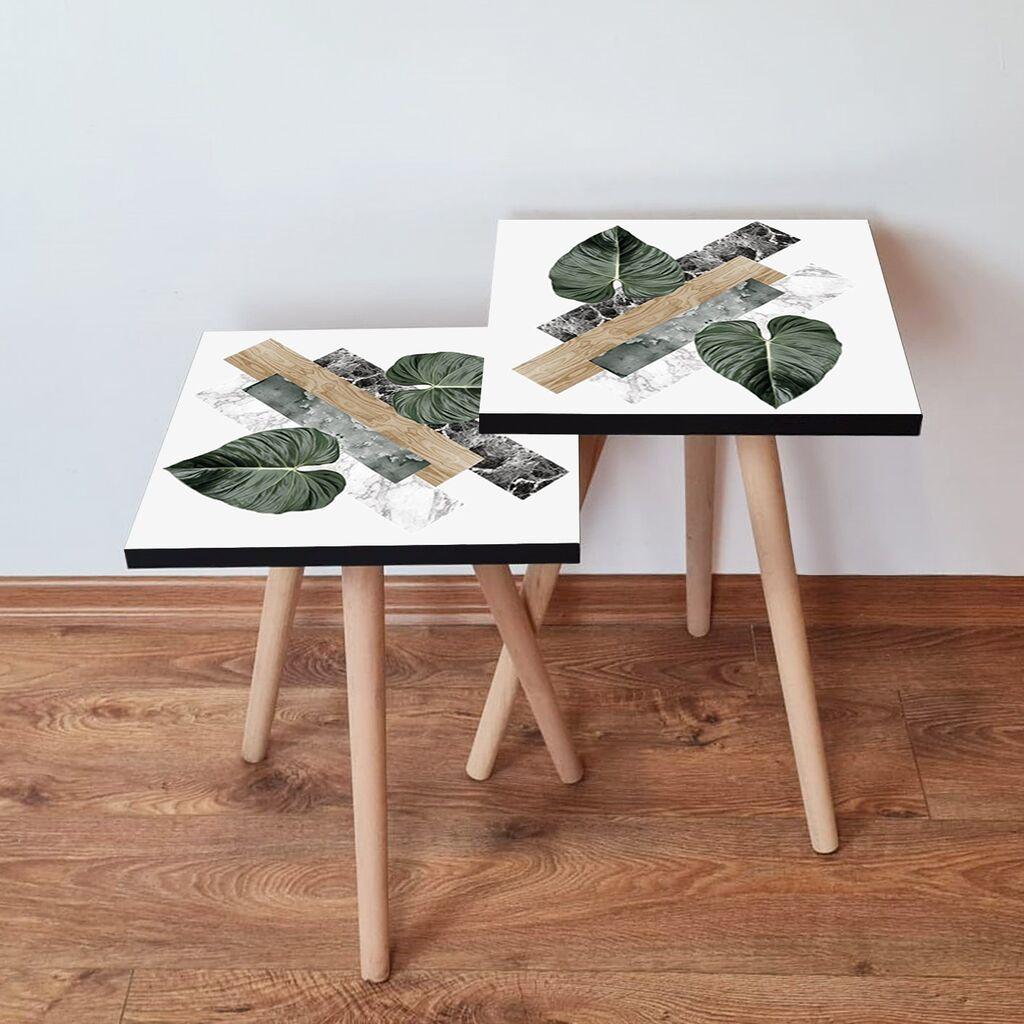 Комплет масички за кафе Hanah Home Club 2Shp366, 2 парчиња, Rosie