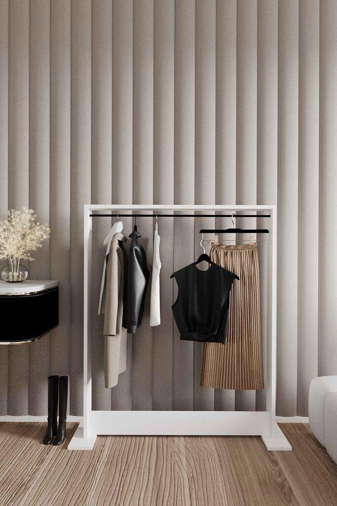 Хана Хоум Чивилук Салвитор, 100x124x12 см, бела