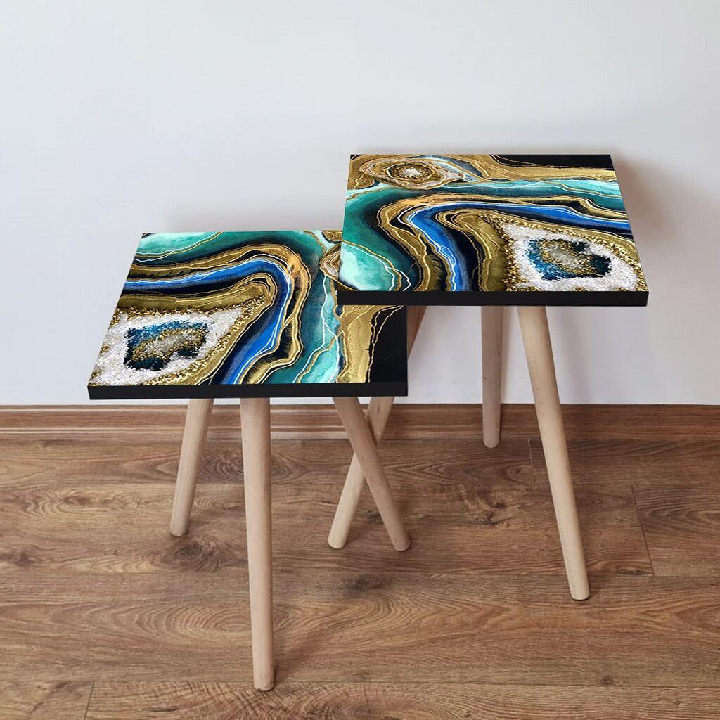 Комплет масички за кафе Hanah Home 2Shp474, 2 парчиња, бела