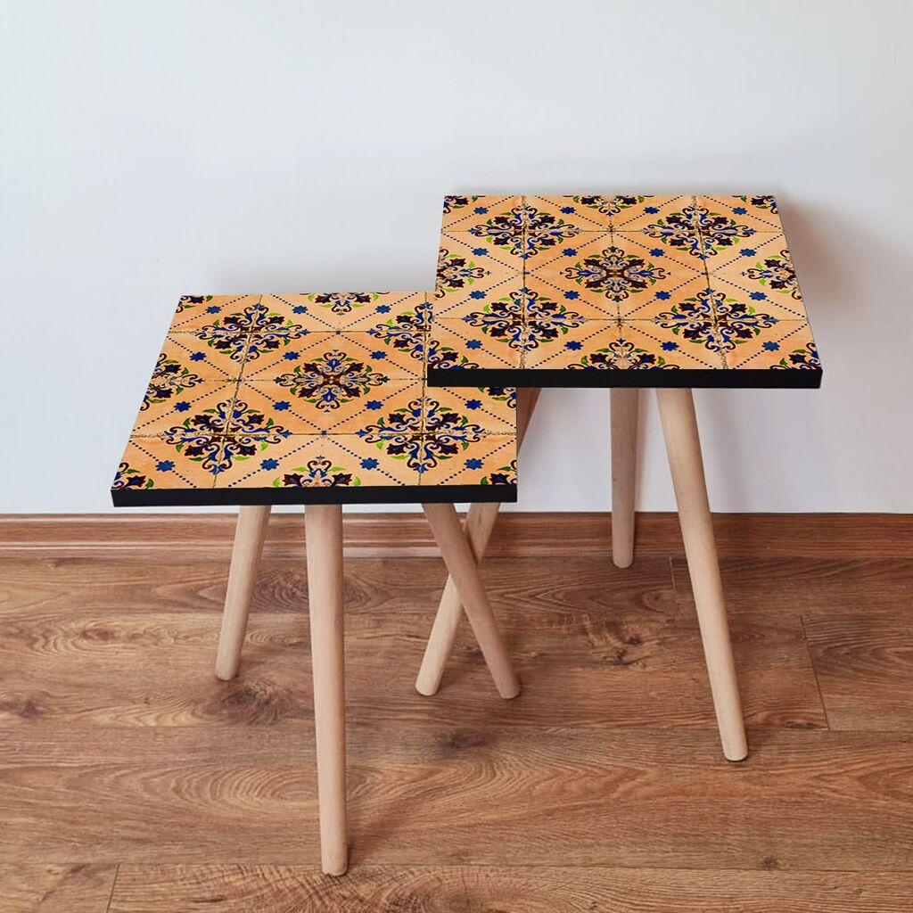 Комплет масички за кафе Hanah Home 2Shp328, 2 парчиња, светло сива