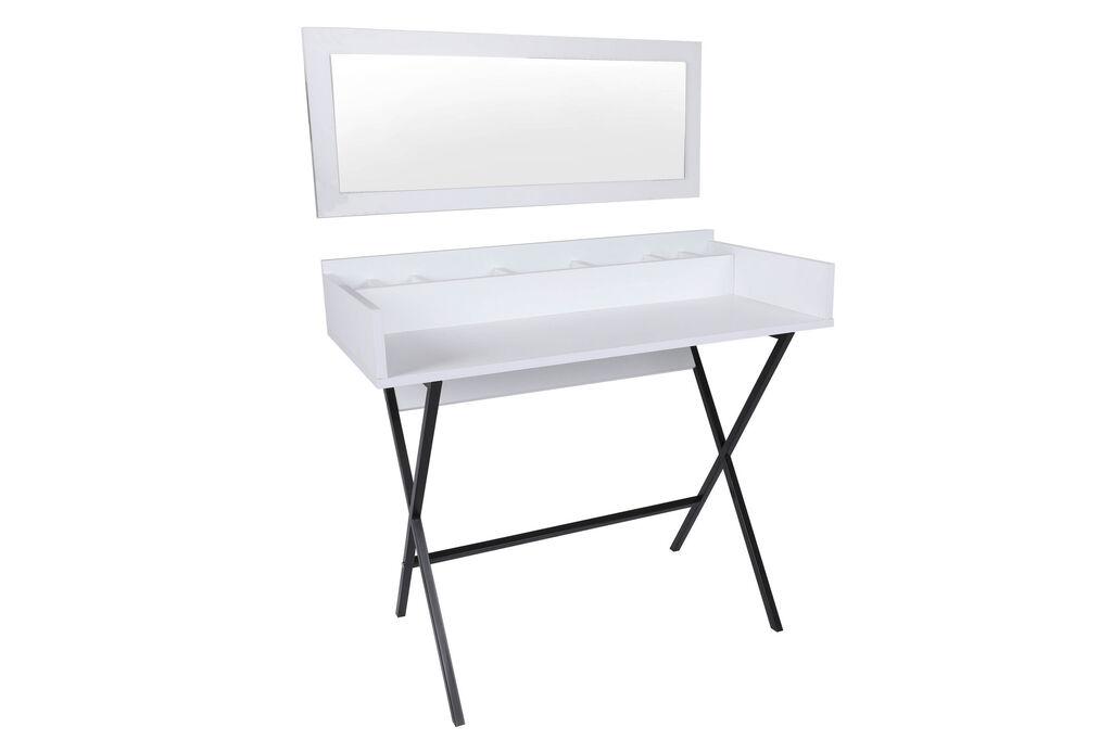 Тоалетна маса Hanah Home Doha, бела