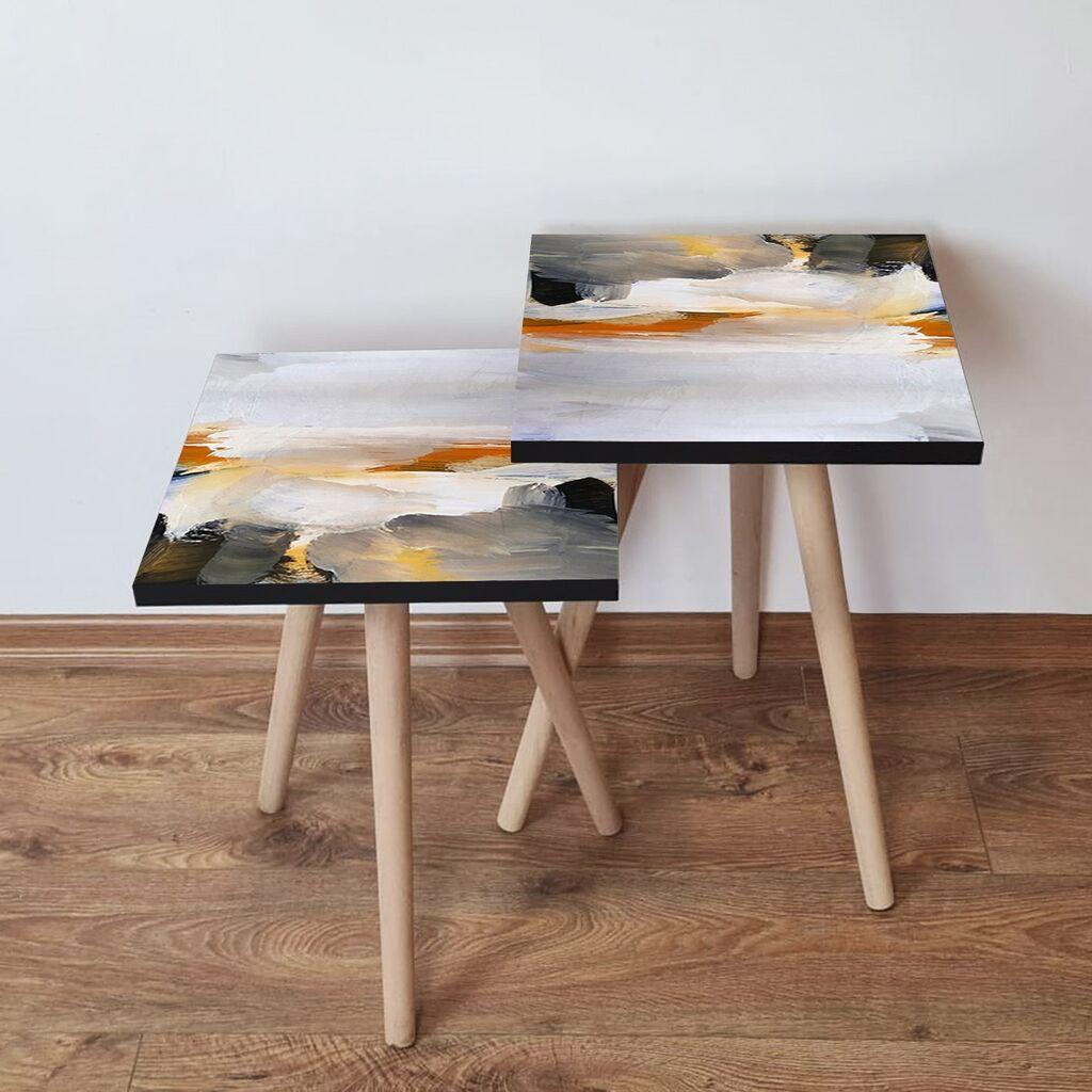 Комплет масички за кафе Hanah Home 2Shp104, 2 парчиња, црвена