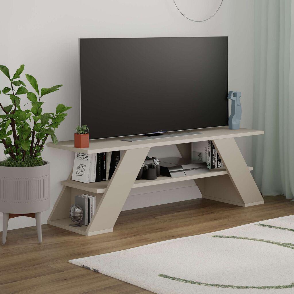 Hanah Home TV Комода Farfalla, 120x40x33,5 cm, Песок
