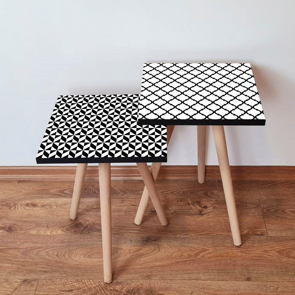 Комплет масички за кафе Hanah Home 2Shp31, 2 парчиња, сина