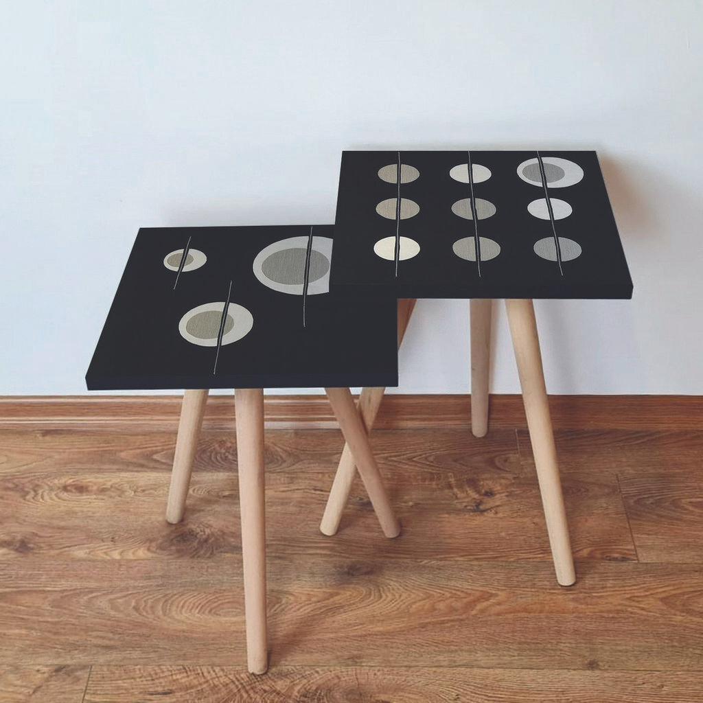 Комплет масички за кафе Hanah Home 2Shp34, 2 парчиња, шарени