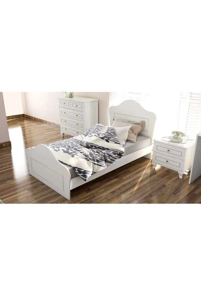 Рамка за кревет Hanah Home Rb-088, 90x120x190 см, бела
