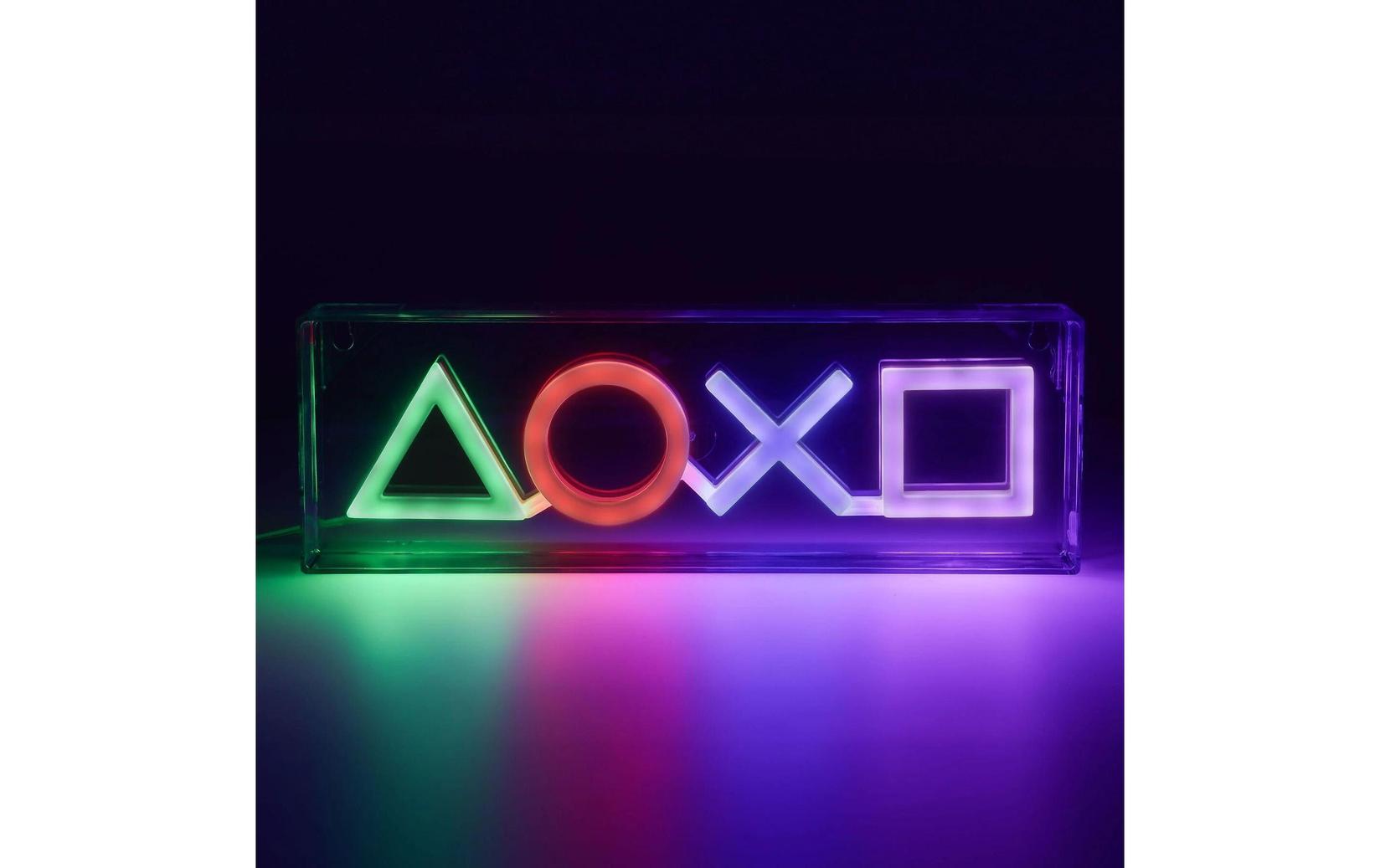 Паладоне Playstation LED неонска светилка, бела