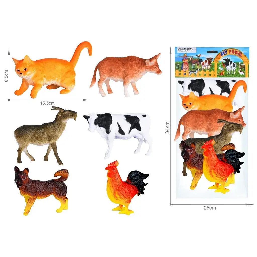 Животни фарма 6 парчиња