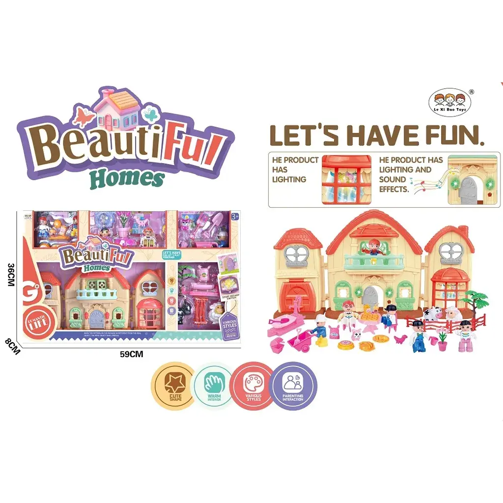 Коцки за градење вила