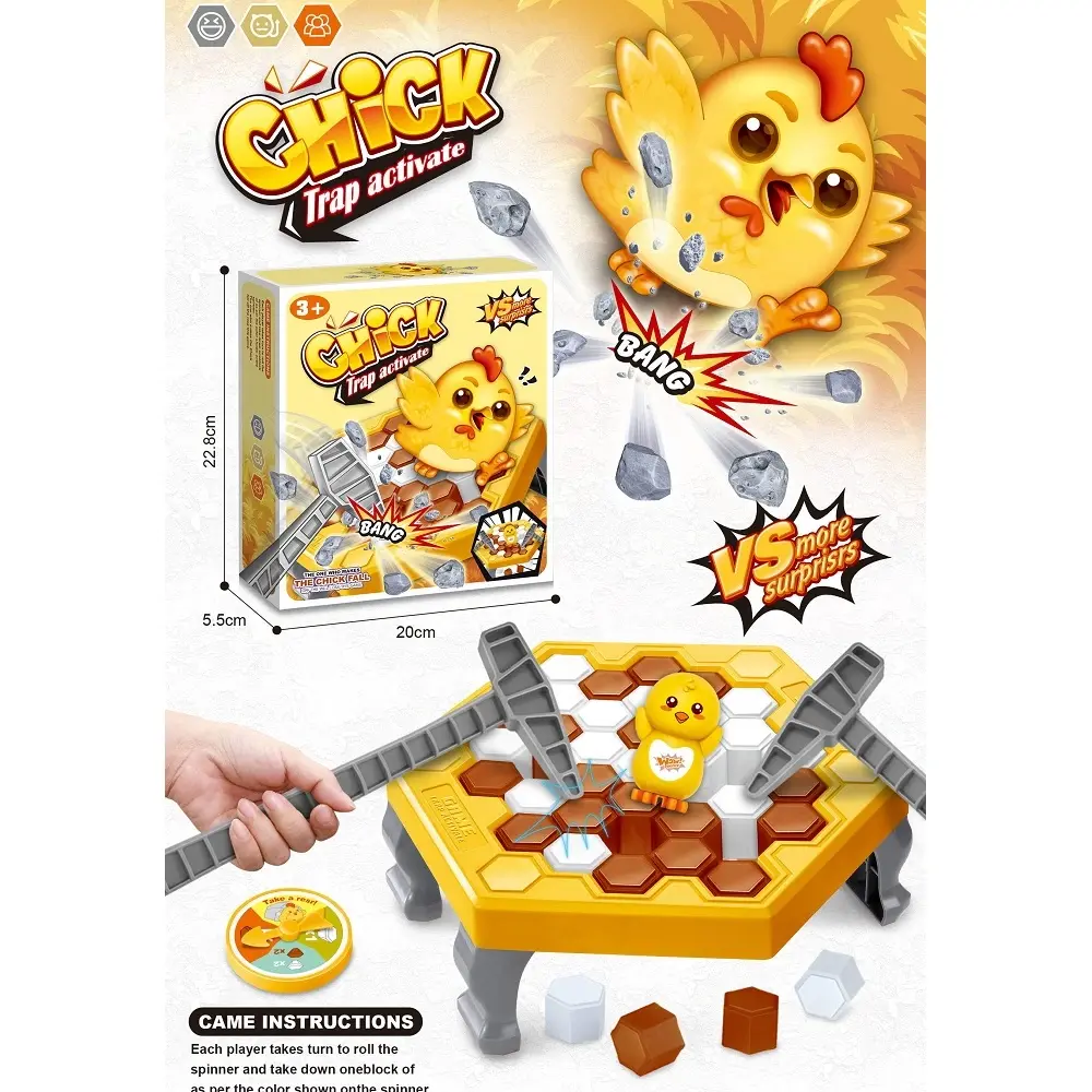 Игра со кршење мраз - среќно пиле