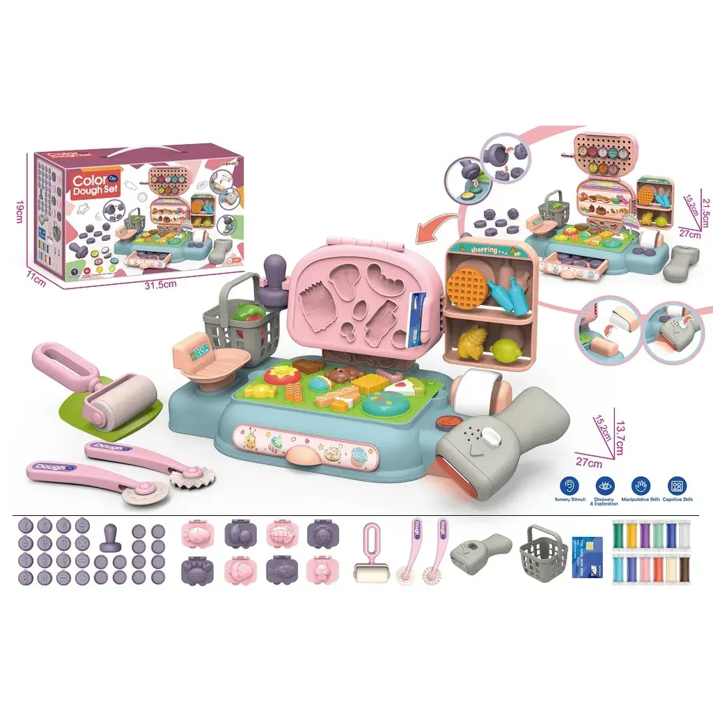 Маркет сет со пластелин