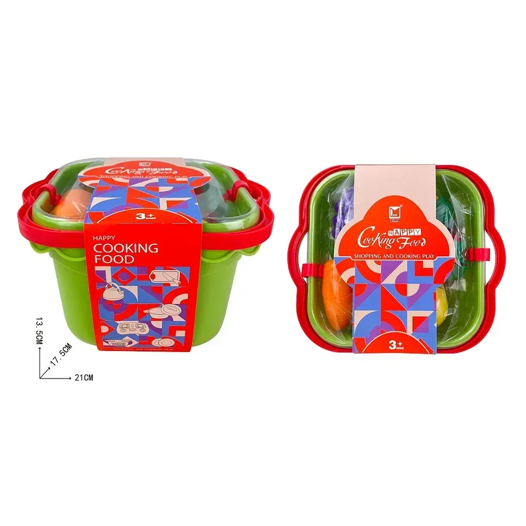 Корпа со овошје и зеленчук