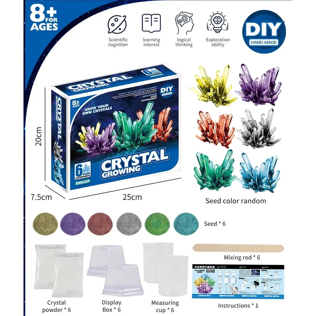 Кристали во 6 бои