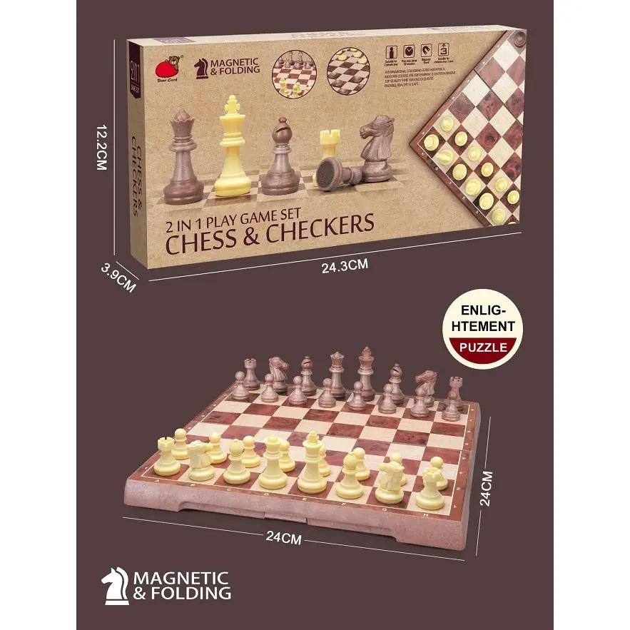 Дрвена игра шах