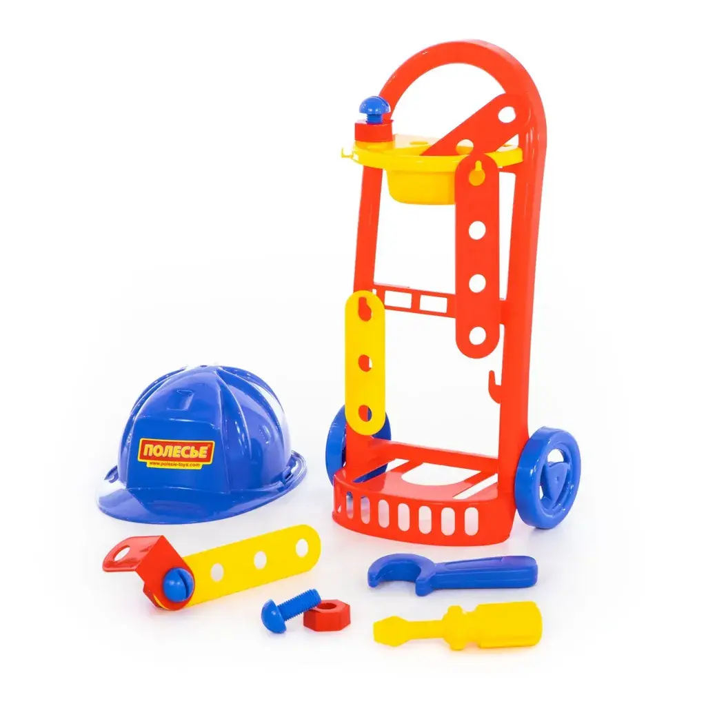 Polesie Сет алати со количка