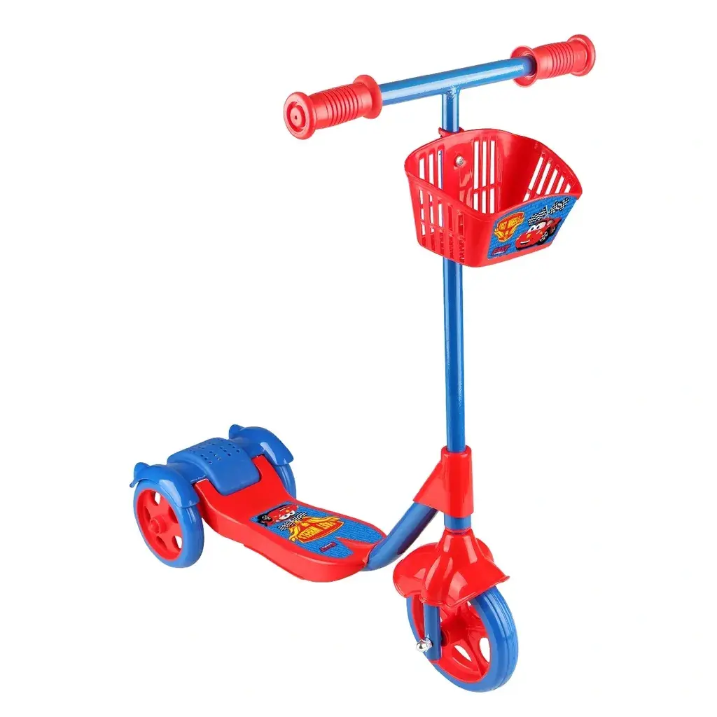 ERDEM Тротинет со корпа - плаво/црвен ESC-14