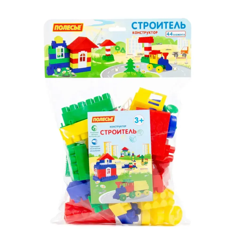 Polesie Коцки за градење 44 пар.