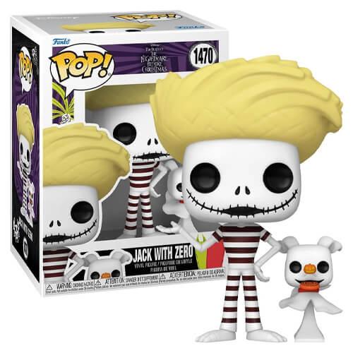Funko Pop! Disney: The Nightmare Before Christmas - Jack with Zero (Beach) #1470 Фигура