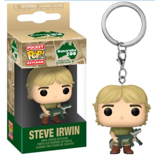 Funko Pocket Pop!: Australia Zoo - Steve Irwin Vinyl Figure Keychain Приврзок