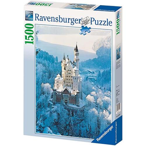 Ravensburger Neuschwanstein Castle in Winter Сложувалка