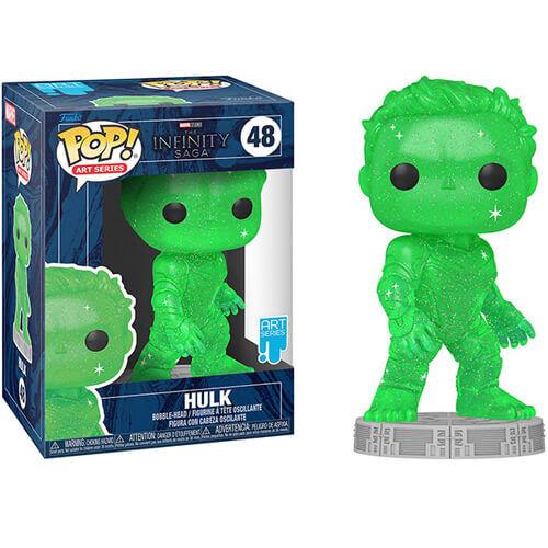 Funko Pop! Art Series Marvel: The Infinity Saga - Hulk (with Plastic Case) #48 Bobble-Head Фигура