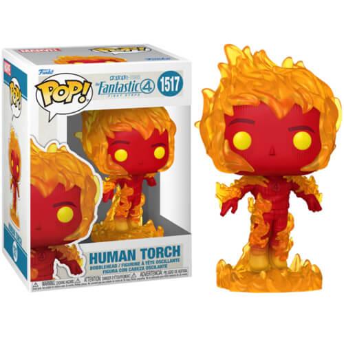 Funko Pop! The Fantastic 4 -First Steps Human Torch #1517 Фигура