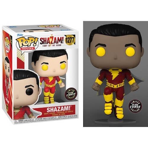 Funko Pop! Shazam! Fury of the Gods - Shazam! (Glows in the Dark) #1277 CHASE Фигура
