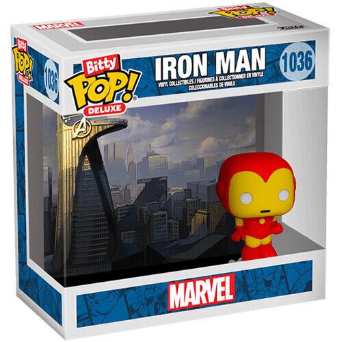 Funko Bitty Pop! Deluxe: Marvel - Iron Man (AvengerTower) #1036 Vinyl Figure Фигура