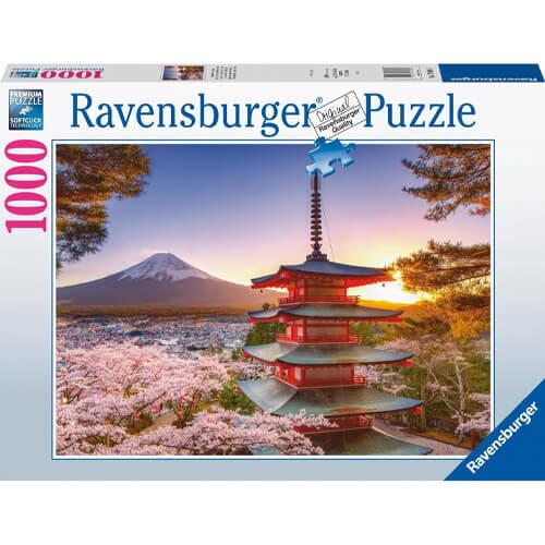 Ravensburger Mount Fuji Cherry Blossom View Сложувалка