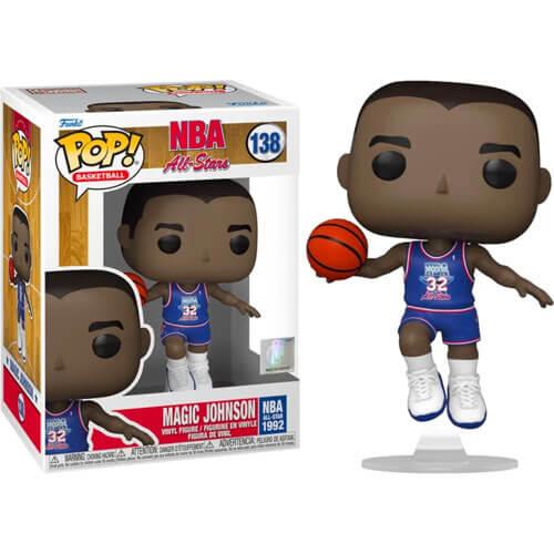 Funko Pop! NBA All Stars - Magic Johnson (Blue All Star Uni 1992) #138 Фигура