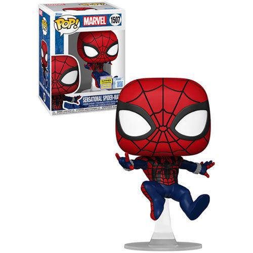Funko Pop! Sensational Spider-Man (2025 Summer Convention Limited Edition) #1507 Bobble-Head Фигура