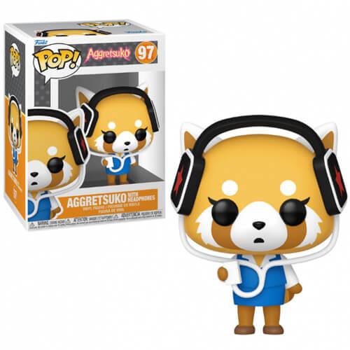 Funko Pop! Sanrio: Aggretsuko - Aggretsuko with Headphones #97 Фигура