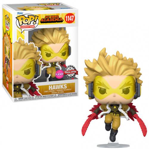 Funko Pop! My Hero Academia S9 - Hawks (Flocked) (Special Edition) #1147 Фигура