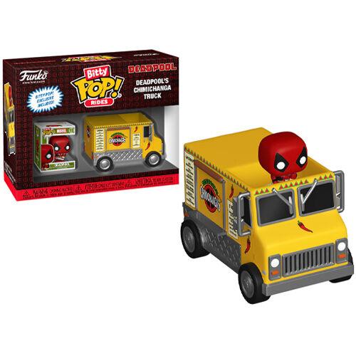 Funko Bitty Pop! Rides: Marvel - Deadpool and Chimichanga Truck Vinyl Figure Фигура