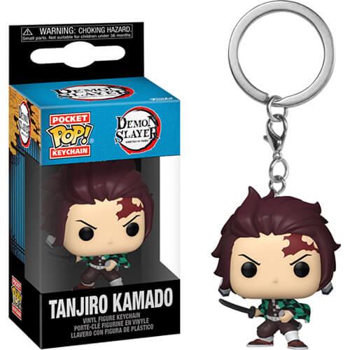 Funko Pocket Pop! Demon Slayer Kimetsu no Yaiba - Tanjiro Kamado Vinyl Figure Keychain Приврзок