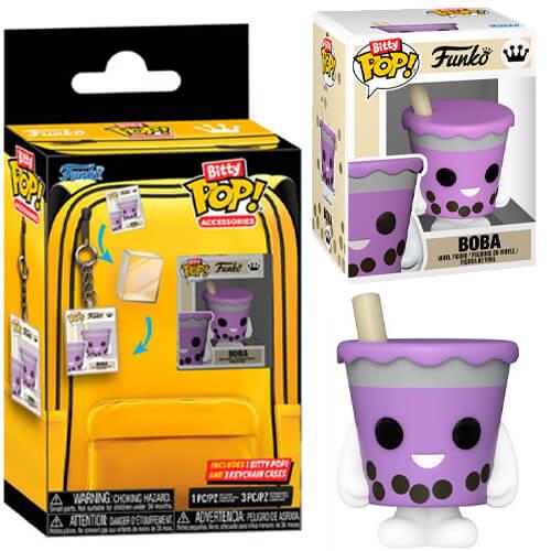 Funko Bitty Pop! Accessories: Boba Keychain Vinyl Figure with 3 Keychain Cases Фигура