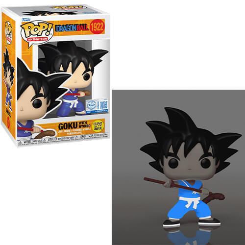 Funko Pop Dragon Ball-Goku Nyoibou Glows in the Dark Special Edition #1922 Фигура