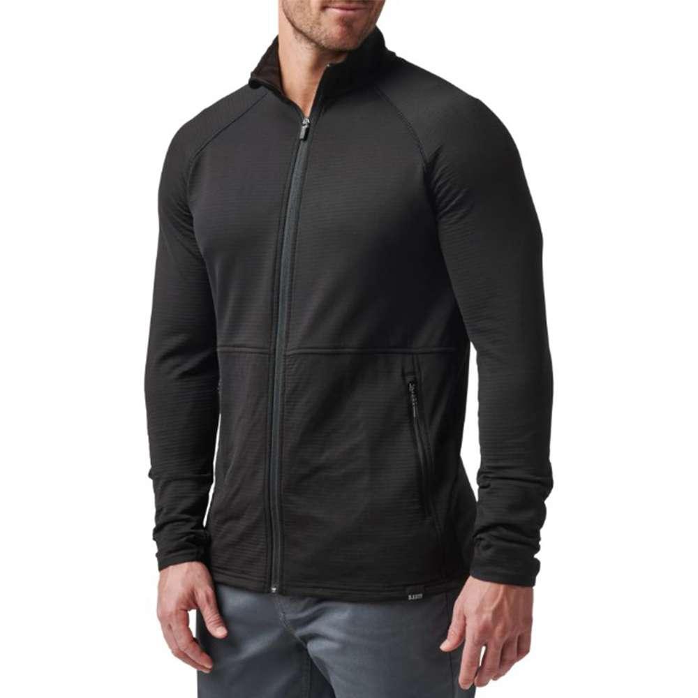 5.11 TACTICAL Блуза Stratos Full Zip, Црна