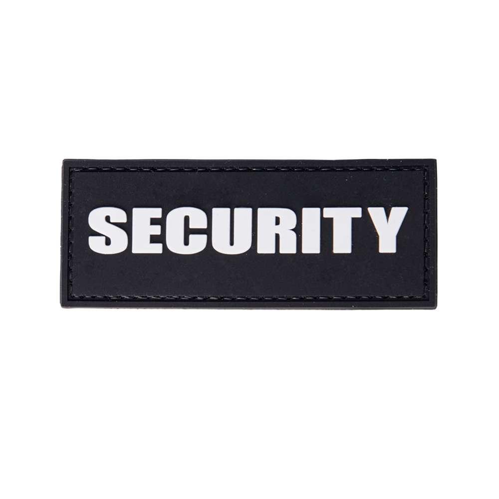 SECUBOR Лепенка security tab black and white 8.8x3.4
