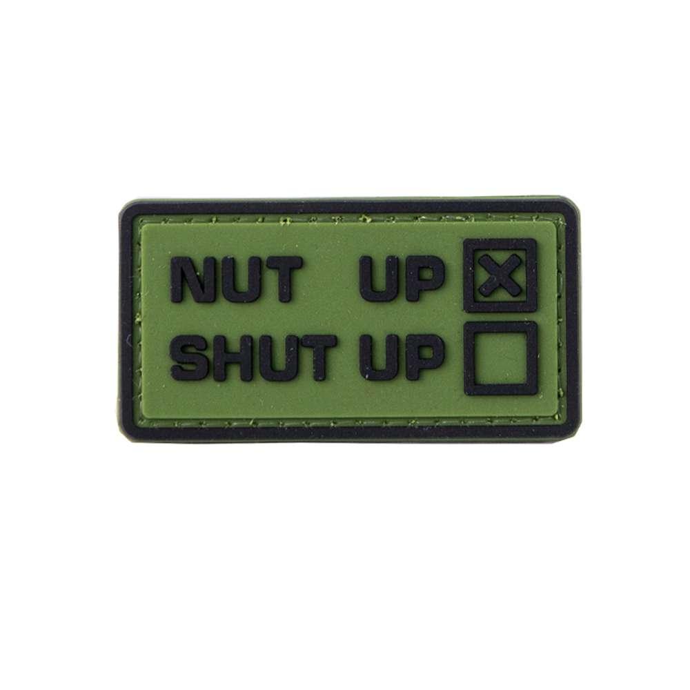 SECUBOR Лепенка nut up or shut up green 5.8x3