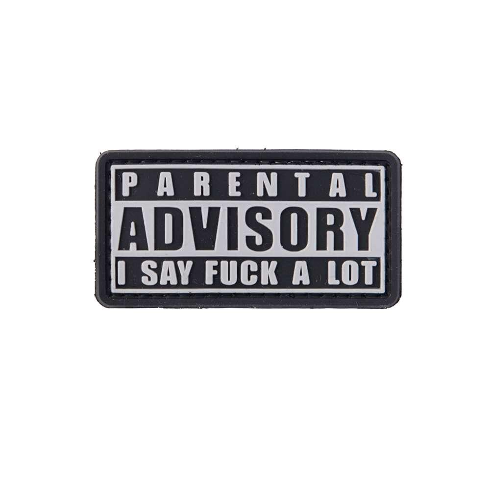 SECUBOR Лепенка parental advisory i say fuck a lot 7x3.6