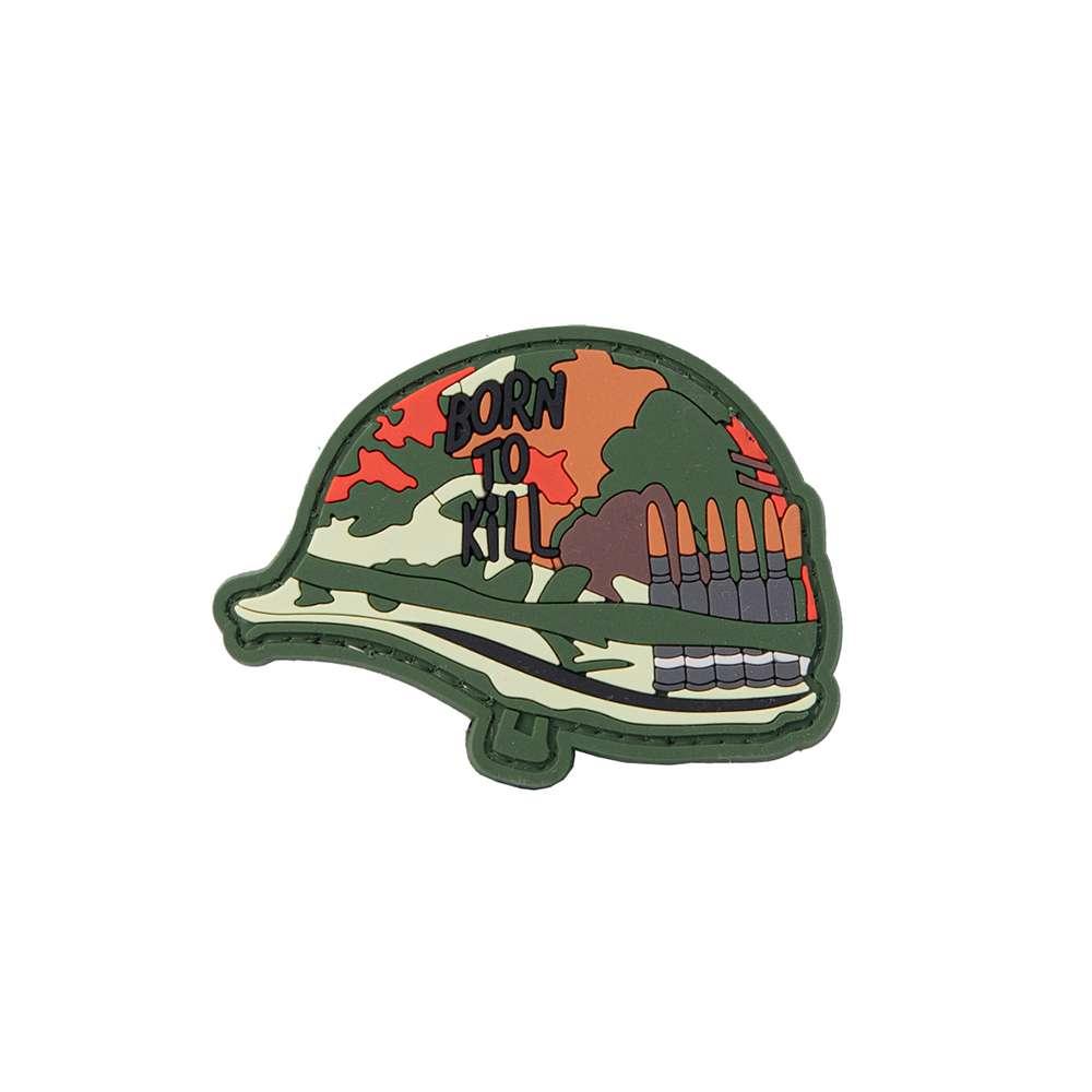 SECUBOR Лепенка born to kill helmet camo 7.5x5.5