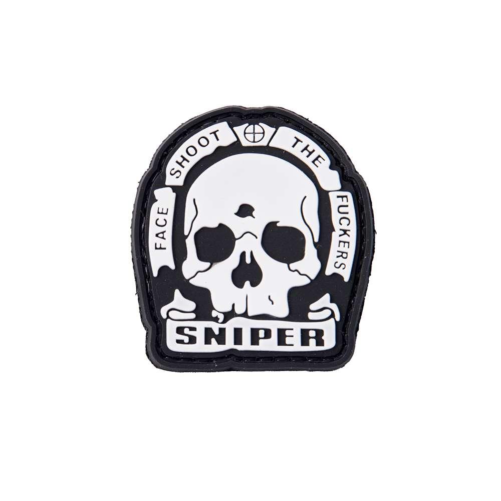 SECUBOR Лепенка face shoot, the fuckers black and white 5x6