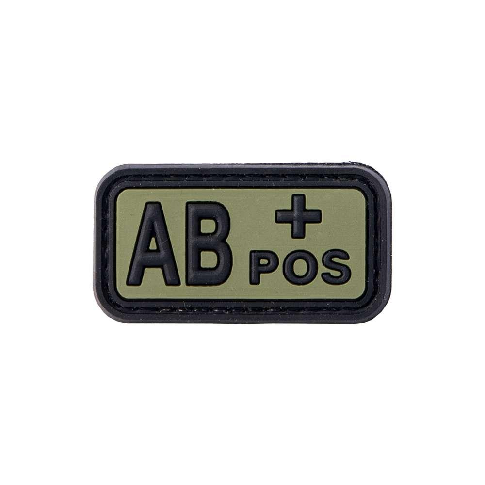 SECUBOR Лепенка гумена blood type rubber patch ab+ (50mm*26mm)