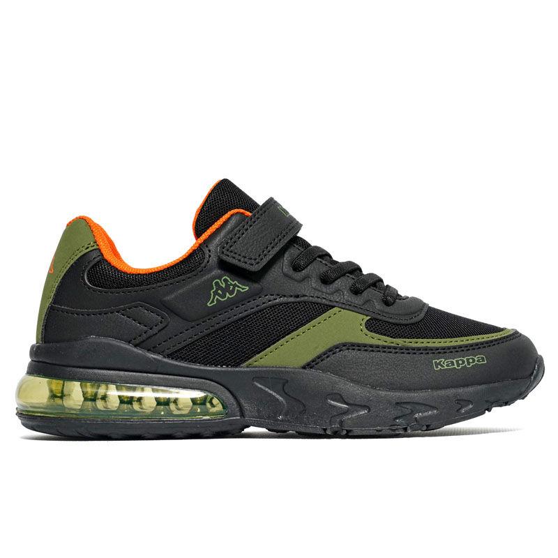 Kappa Boys патики со лого на Saigon Ev Kid, црни