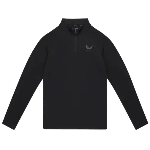 Машка маица со патент Castore, црна