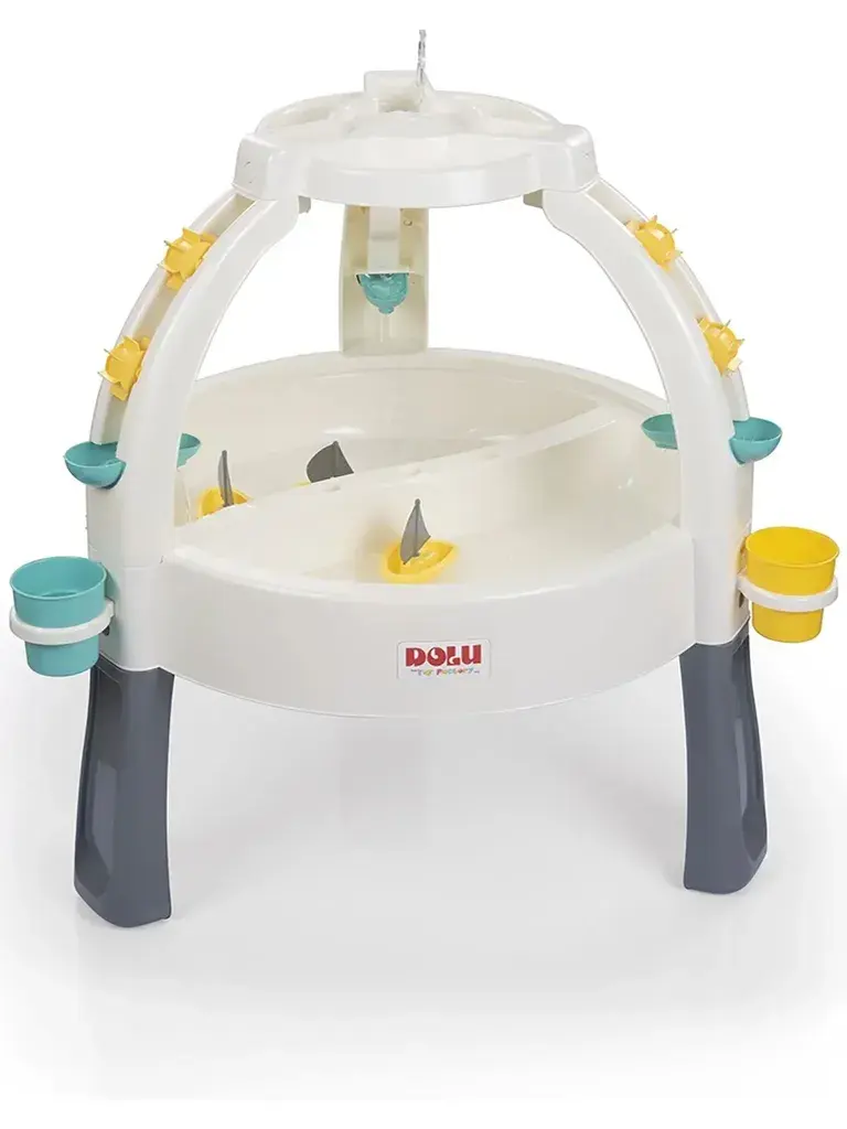 Dolu Масичка за играње со вода и песок - бела (2670)