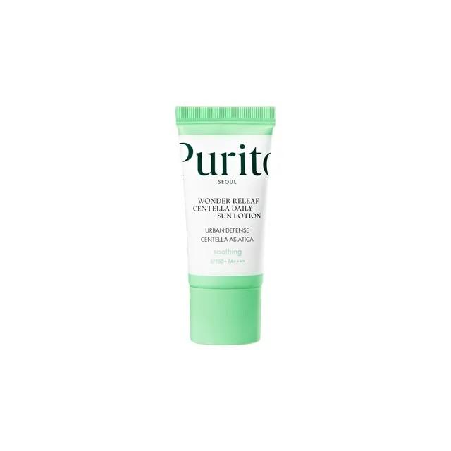 Purito СПФ Крема за лице Wonder Releaf Centella Daily Sun Lotion MINI 15ml