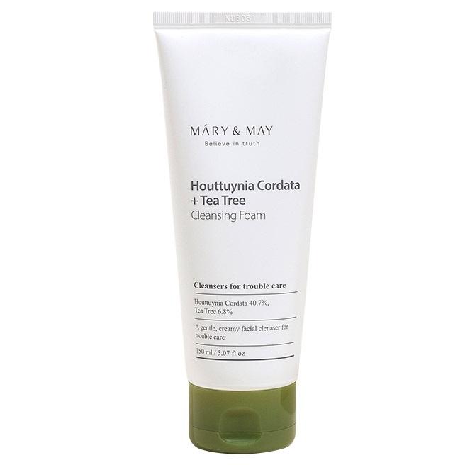 Mary&May Пенест чистач Houttuynia Cordata + Tea Tree Cleansing Foam 150ml